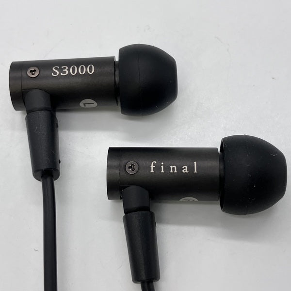 final S3000 新品未使用 未開封品 final 【中古】S3000【日本橋】 – e☆イヤホン