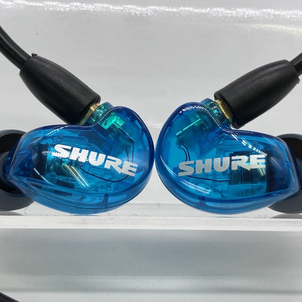 SHURE 【中古】AONIC215 UNI ブルー (Special Edition) 【SE215DYBL+