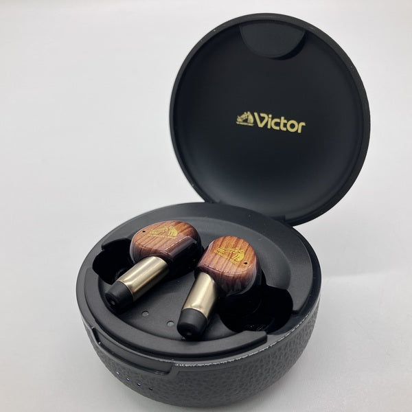 保証書付き☆Victor WOOD master サンバーストブラウン Victor 【中古】WOOD master HA-FW5000T-T サンバーストブラウン