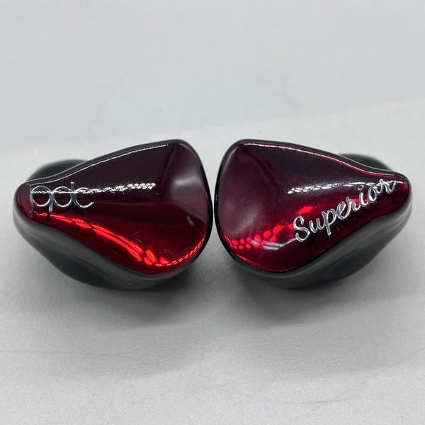 qdc 【中古】SUPERIOR Vermilion Red 【QDC-SUPERIOR-RD】（ケーブル欠
