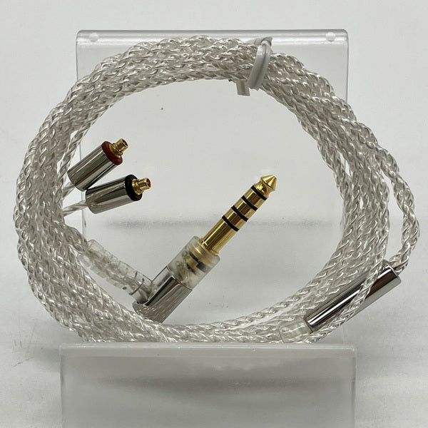 final 【中古】シルバーコートケーブル MMCX 1.2m 4.4mm 5極バランス