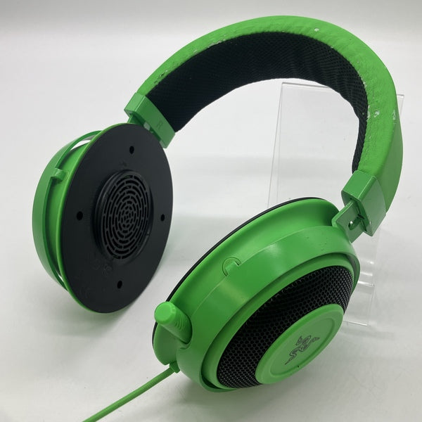 Razer 【中古】Kraken Green 【RZ04-02830200-R3M1】（イヤーパッド欠