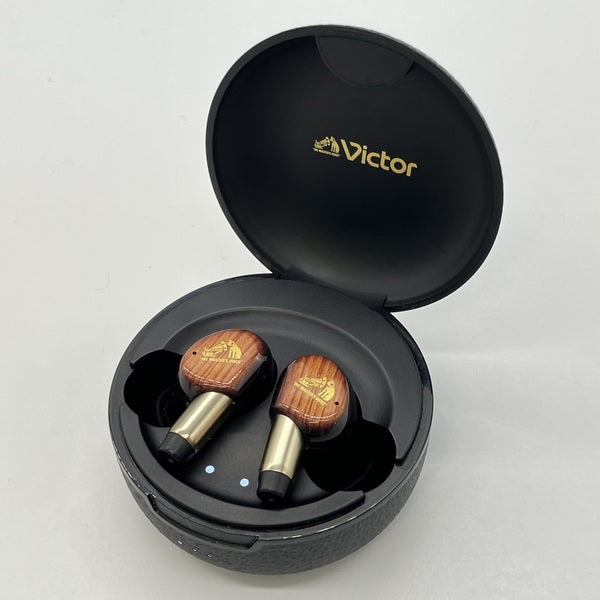 WOOD master HA-FW5000T サンバーストブラウン Victor 【中古】WOOD master HA-FW5000T-T サンバーストブラウン