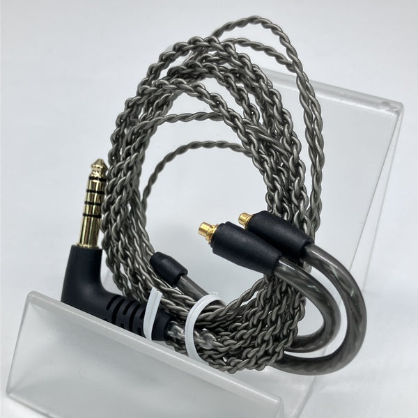【最終価格】yodonami mmcx 4.4mmケーブル SENNHEISER 【中古】MMCX BRAIDED CABLE 4.4MM PLUG IEシリーズ用