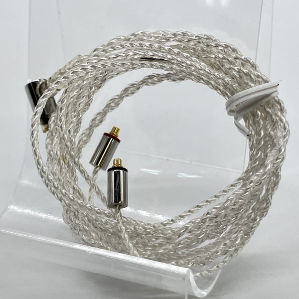 final 【中古】シルバーコートケーブル MMCX 1.2m 2.5mm 4極バランス