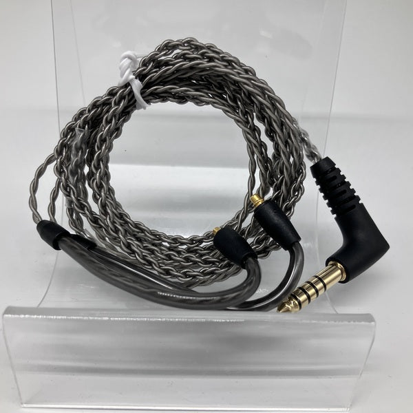 MMCX 102SSC 撚り線 16芯 ブレイド編み 4.4mm5極 ワイヤ入 SENNHEISER 【中古】MMCX BRAIDED CABLE 4.4MM PLUG IEシリーズ用