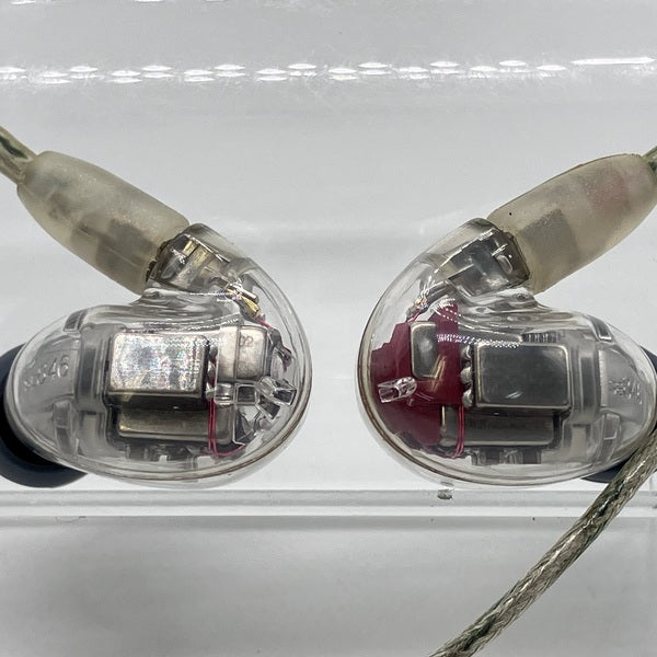 SHURE 【中古】SE846 クリア【SE846-CL+BT1-A】【秋葉原】 – e☆イヤホン