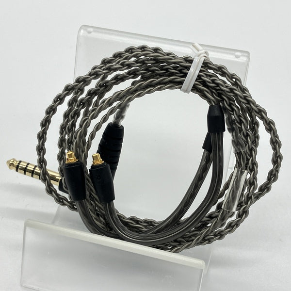 MMCX 102SSC 撚り線 16芯 ブレイド編み 4.4mm5極 ワイヤ入 SENNHEISER 【中古】MMCX BRAIDED CABLE 4.4MM PLUG IEシリーズ用