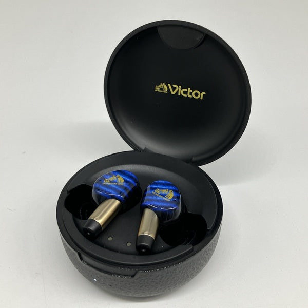 Victor WOOD master HA-FW5000T　開封済み中古品 Victor 【中古】WOOD master HA-FW5000T-A インディゴブルー【名古屋