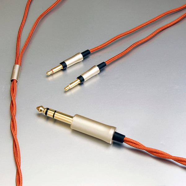 onso 6.3ステレオ-3.5モノ(L/R)ヘッドホンケーブル 3.0m