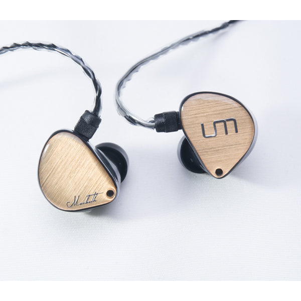 イヤホン UniqueMelody Macbeth+ nicehck goldcrown NICEHCK GoldCrown」8N OCC＋ 五元素合金銀メッキ線 8芯ケーブル