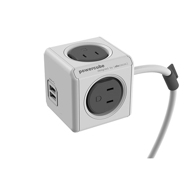 PowerCube4494 グレー (コード3m/USBあり)