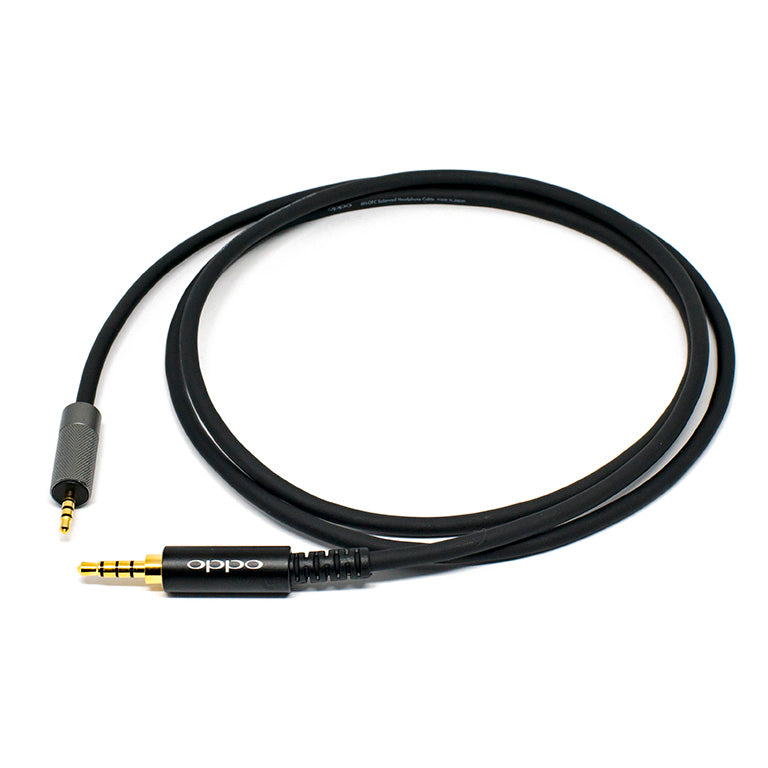 6N-OFC Balanced Headphone Cable (Black/2.5mm-3.5mm/1.2m)【OPP-25BHC-1】