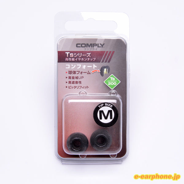 あん　COMPLY Ts-200 ブラックM 3ピース/箱　4箱分 Comply Comply Ts-200 – e☆イヤホン
