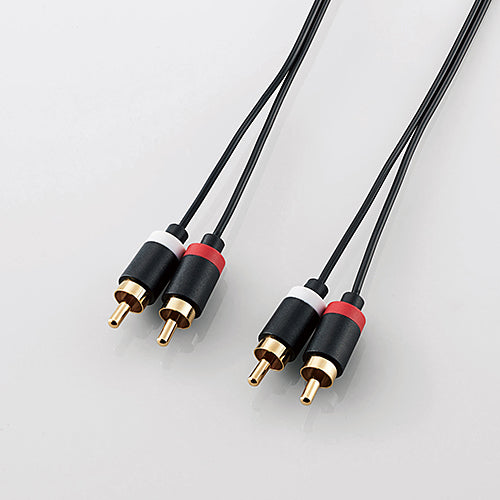 音楽伝送 RCAピンプラグ×2-RCAピンプラグ×2