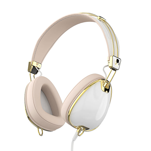 Skullcandy Standout White/Brown/Gold Mic3【S6AVM-J534】 – e