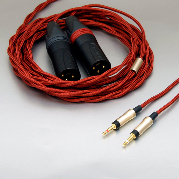 3pin XLRプラグ(L/R)-2.5モノプラグ(L/R)【hpct_03_blwx2】