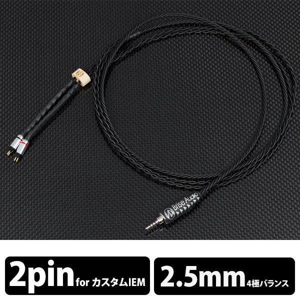 Brise Audio UPG001Rh+ [4極2.5mmφプラグ(ロジウムメッキ)-2PIN] – e