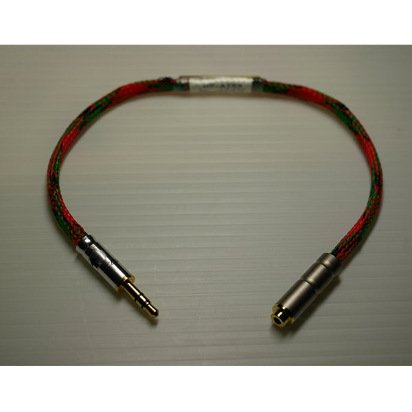 HP-ATR3/赤 3.5 st plug to 2.5 4pole jack