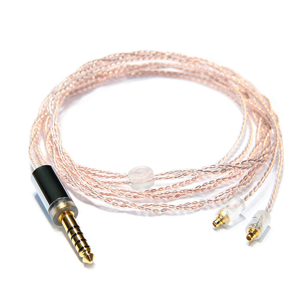 2Dual OFC ケーブル 4.4mm 5極-mmcx
