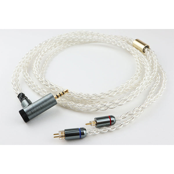IEM2Pin-2.5mm純銀ケーブル 【NBB1-12-104-12】