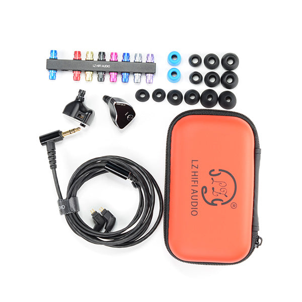 ヘッドフォン/イヤフォン LZ A6 (CIEM 2pin) LZ Hi-Fi Audio LZ A6 黒将軍 (2Pin 0.78) – e☆イヤホン