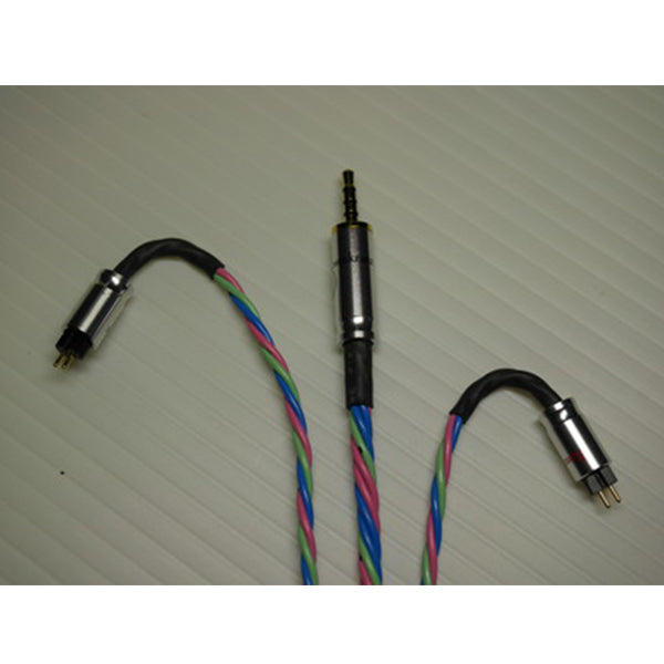 HP-Concerto 2.5mm to IEM 2Pin (RK-SIlver/BA用リケーブル-2.5mm4極)