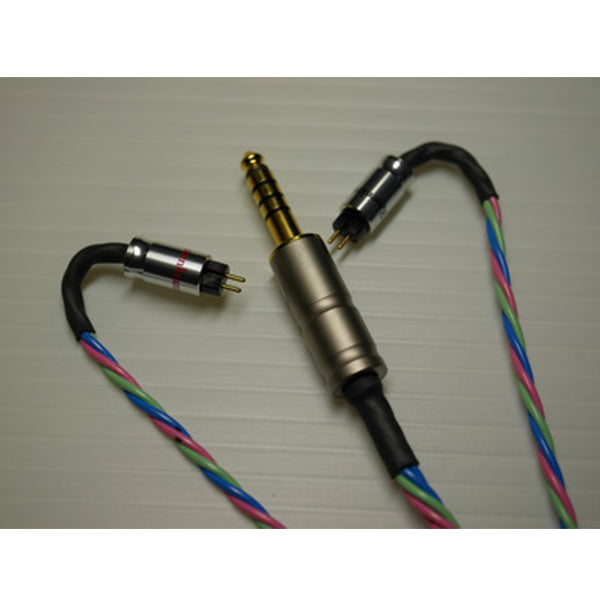 HP-Concerto 4.4mm to IEM 2Pin (RK-SIlver/BA用リケーブル-4.4mm)