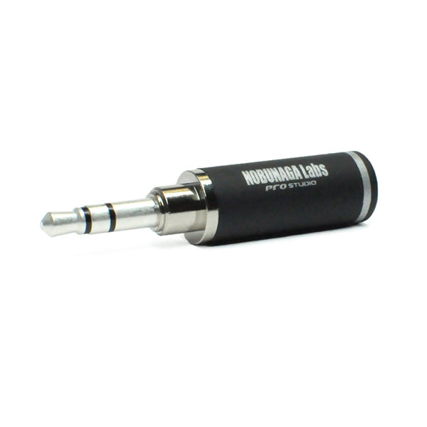NOBUNAGA Labs 3.5mm pro studio 3.5mm 3極ステレオミニプラグ(銀
