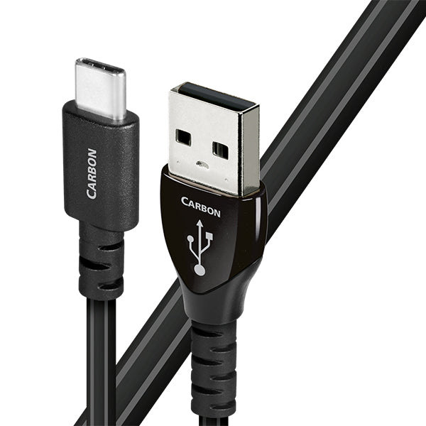 PCケーブル・コネクタ audioquest CARBON Type-A to Type-C audioquest Carbon USB A → USB C – e☆イヤホン