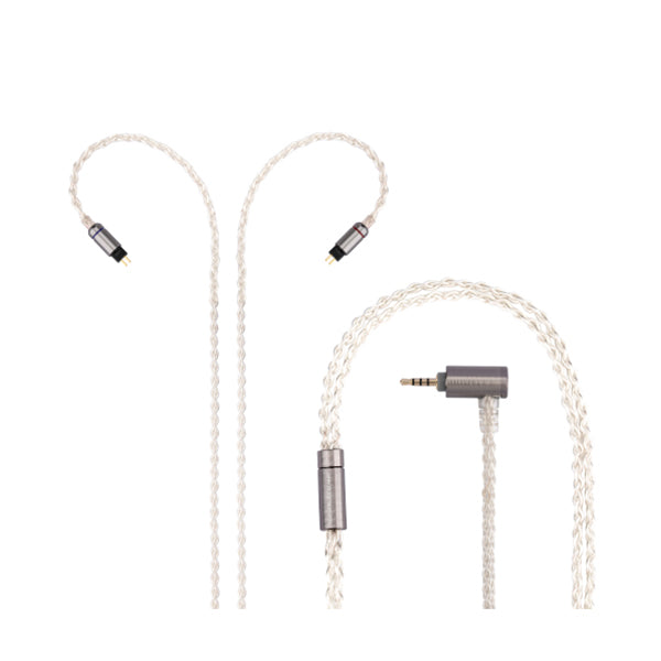 Acoustune ARC42 シルバーコートハイブリッドケーブル IEM 2pin