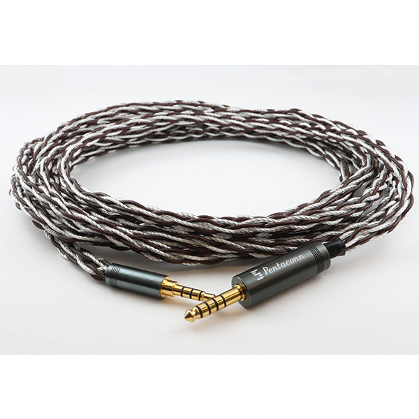 Pentaconn SONY MDR-1A/1AM2用 Φ4.4バランス接続-Φ3.5（4極）OFC+純銀