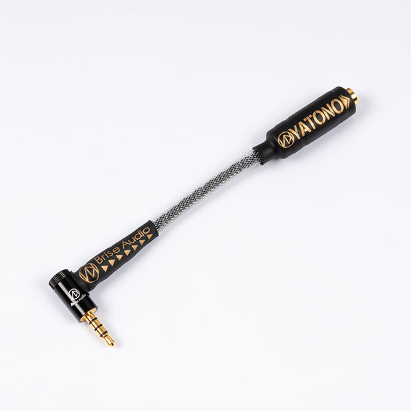 YATONO-CONV 変換ケーブル 5極4.4mm to 4極L3.5mm(OFCプラグ) 【YACV-L544t435】