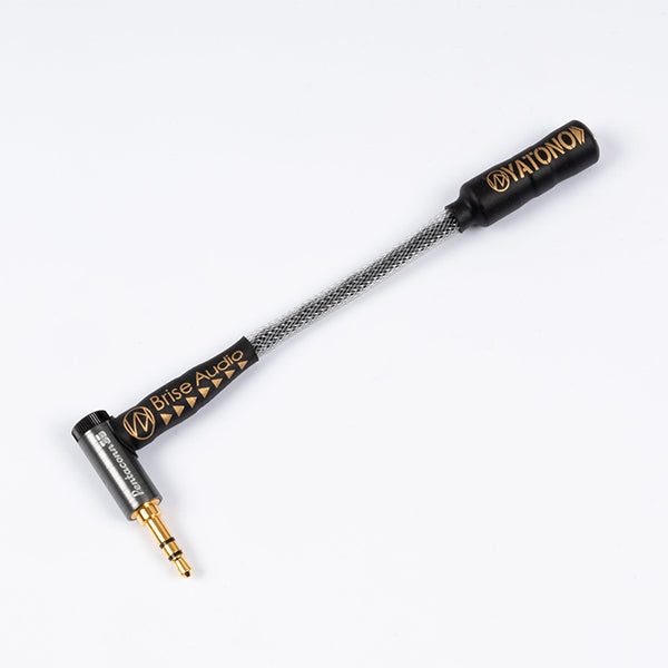 YATONO-CONV 変換ケーブル 4極3.5mm to 3極L3.5mm(OFCプラグ) 【YACV-L435t335】