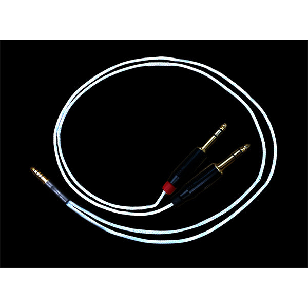 White Barrel 4.4TRS (4.4mm-TRS x 2変換ケーブル)