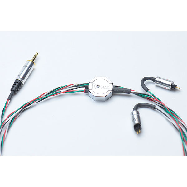 Rosenkranz HP-RbBg フルカスタムVer.(2pin&mmcx) Rosenkranz HP-RbBg IEM 2pin to 3.5mm single cable – e☆イヤホン