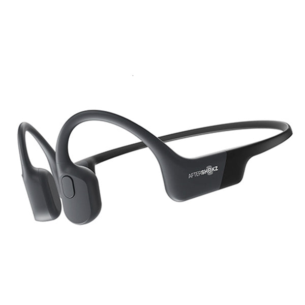AFTERSHOKZ AEROPLEX 骨伝導イヤホン COSMIC BLACK 美品】AEROPEX COSMIC BLACK