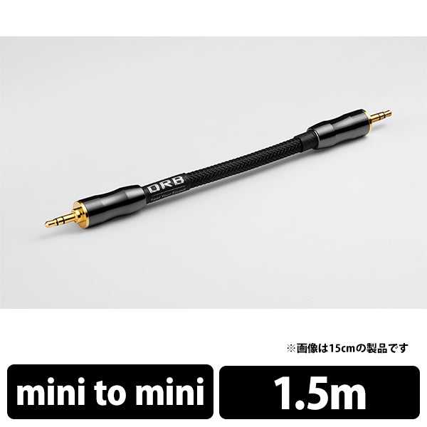 ケーブル・シールド ORB J10-mini Clear force Nova 15cm ORB J10 mini Clear force Nova MINI-MINIケーブル 15cm