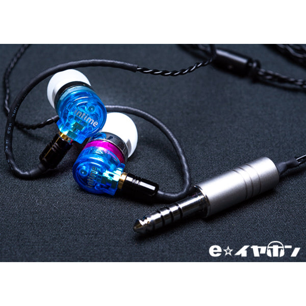 intime 耀 (YO) + Obsidian MMCX-4.4mm(イヤループ仕様) 120cm