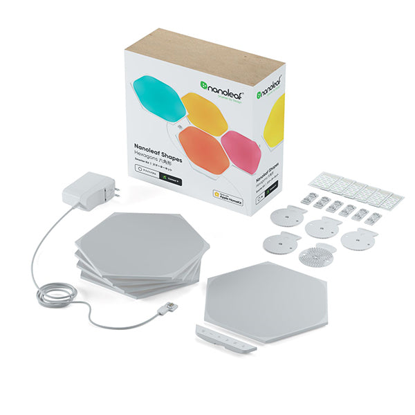 値頃 Nanoleaf e☆イヤホン – 5枚スタートキット Hexagon Shapes その他