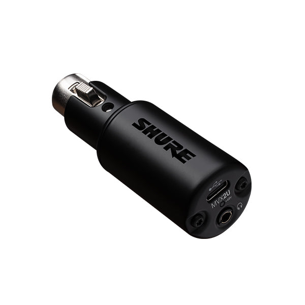 SHURE MVX2U オーディオインターフェース SHURE MVX2U デジタルオーディオインターフェース – e☆イヤホン