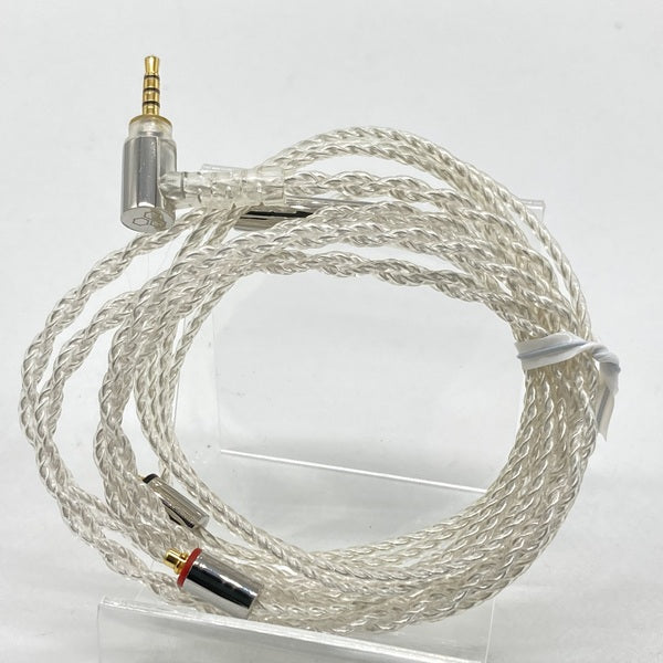 【中古】シルバーコートケーブル MMCX 1.2m 2.5mm 4極バランス 【C106 MS12DZCLEH】【仙台】