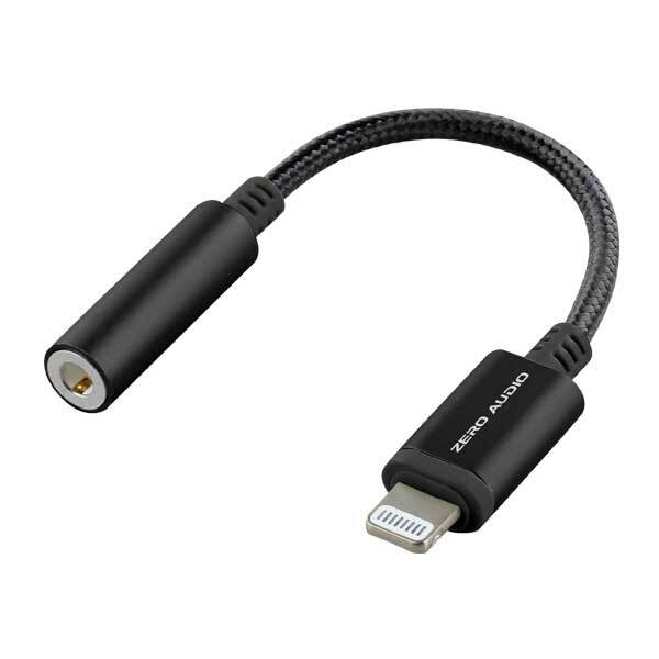 ZERO AUDIO Lightning-Φ3.5オーディオ変換ケーブル – e☆イヤホン
