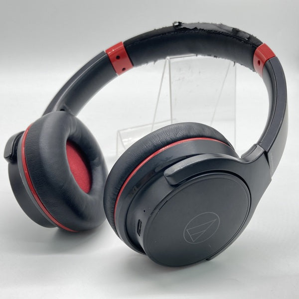 audio-technica 【中古】ATH-S220BT BRD ブラックレッド【秋葉原
