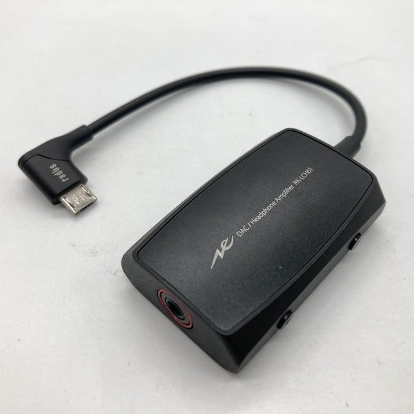 radius ヘッドホンアンプ・DAC RK-LCH61 radius 【中古】RK-LCH61K DAC Headphone Amplifier for Android