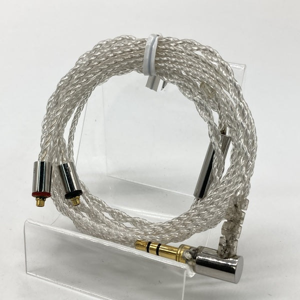 final 【中古】シルバーコートケーブル MMCX 1.2m 3.5mm 【C106 final 【中古】シルバーコートケーブル MMCX 1.2m 3.5mm 【C106