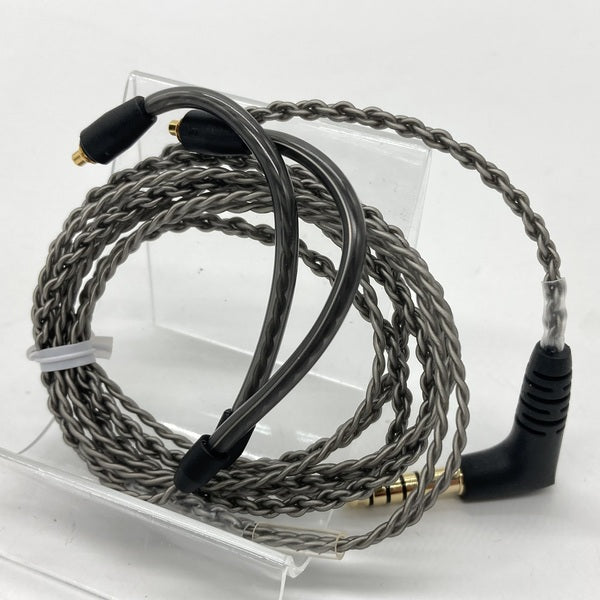 【中古】MMCX BRAIDED CABLE 4.4MM PLUG IEシリーズ用 ブレードケーブル 4.4mmバランス