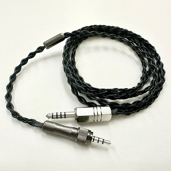 e☆イヤホン・ラボ Tektite Silver-edition Screw4Mini-4.4mm