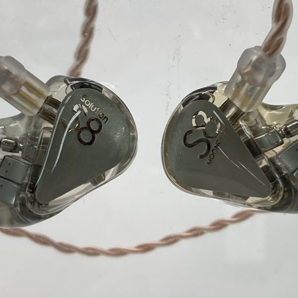 ☆水月雨 moondrop S8☆動作確認品 水月雨 (MOONDROP) S8×EFFECT AUDIO Virtuoso（2Pin 3.5mm） – e