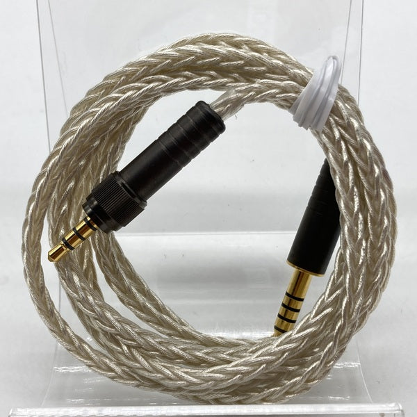 【中古】SONY MDR-M1ST専用 高純度リケーブル(ロックリング付純国産プラグ使用)4.4mm バランス【秋葉原】